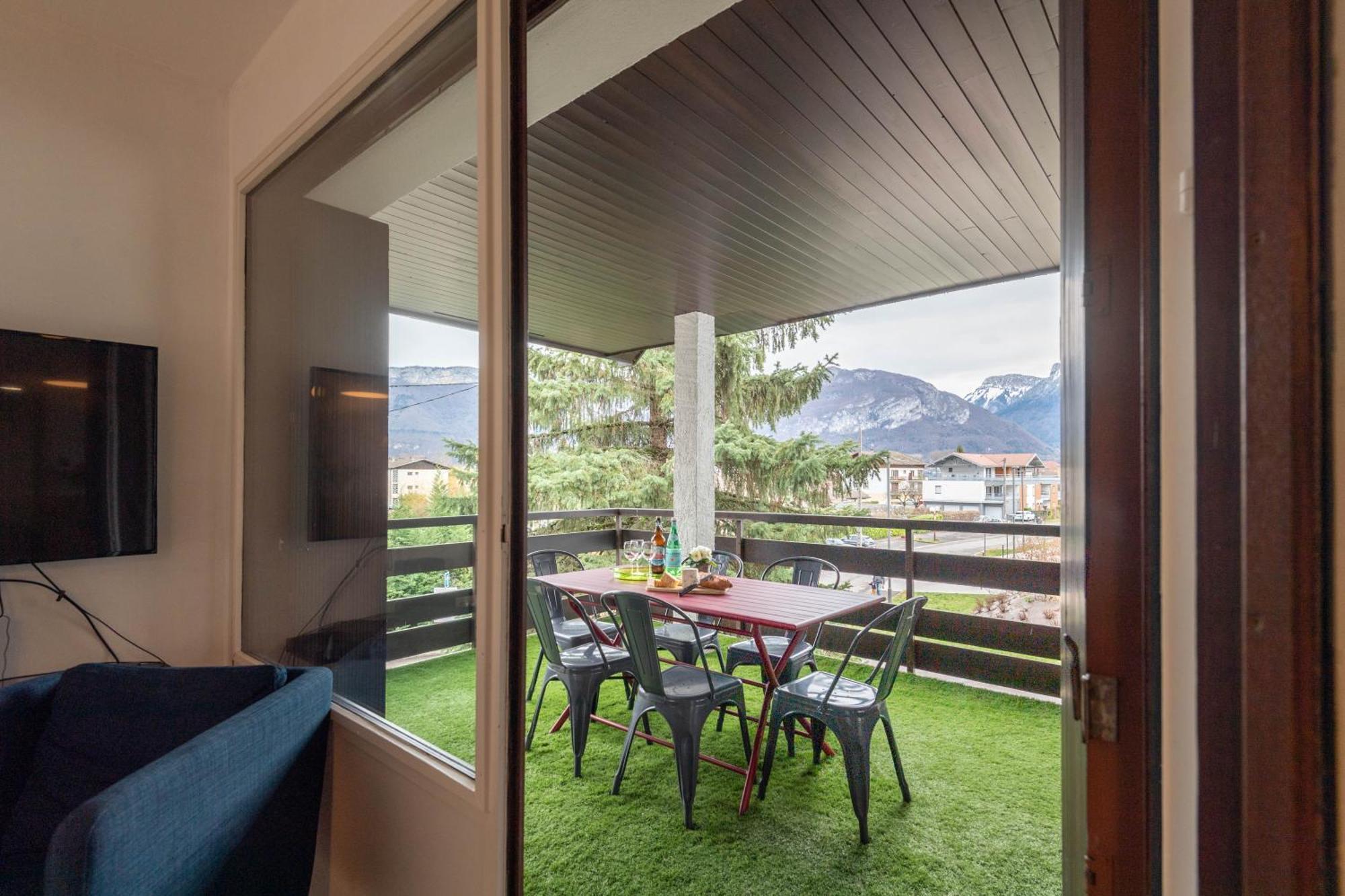 Bel Apt Terrasse A 2 Pas Du Lac ซิวริเย ภายนอก รูปภาพ
