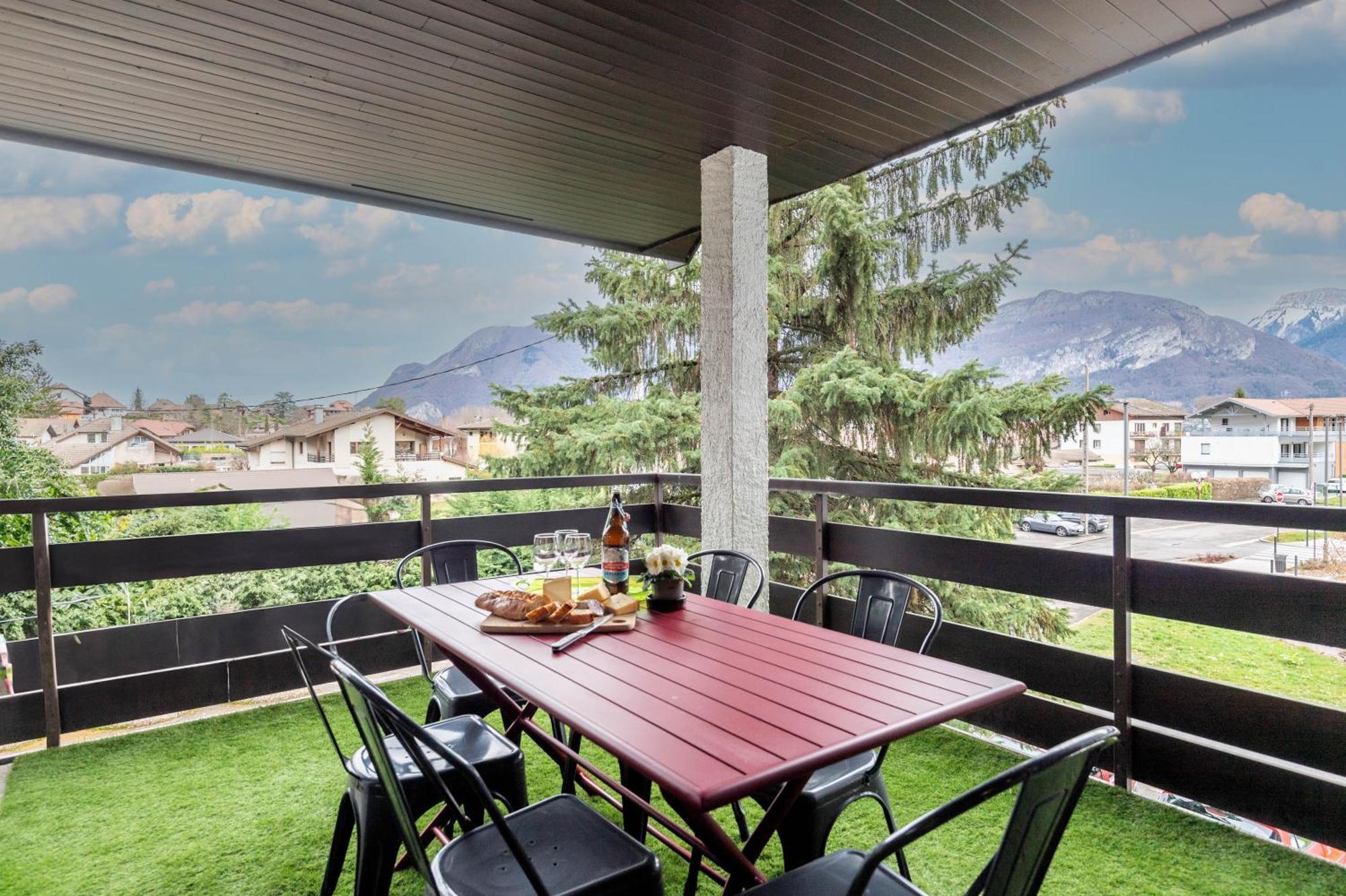 Bel Apt Terrasse A 2 Pas Du Lac ซิวริเย ภายนอก รูปภาพ